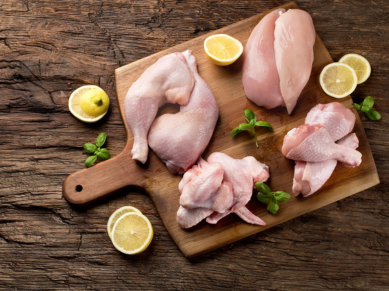 Pollo seguro y jugoso