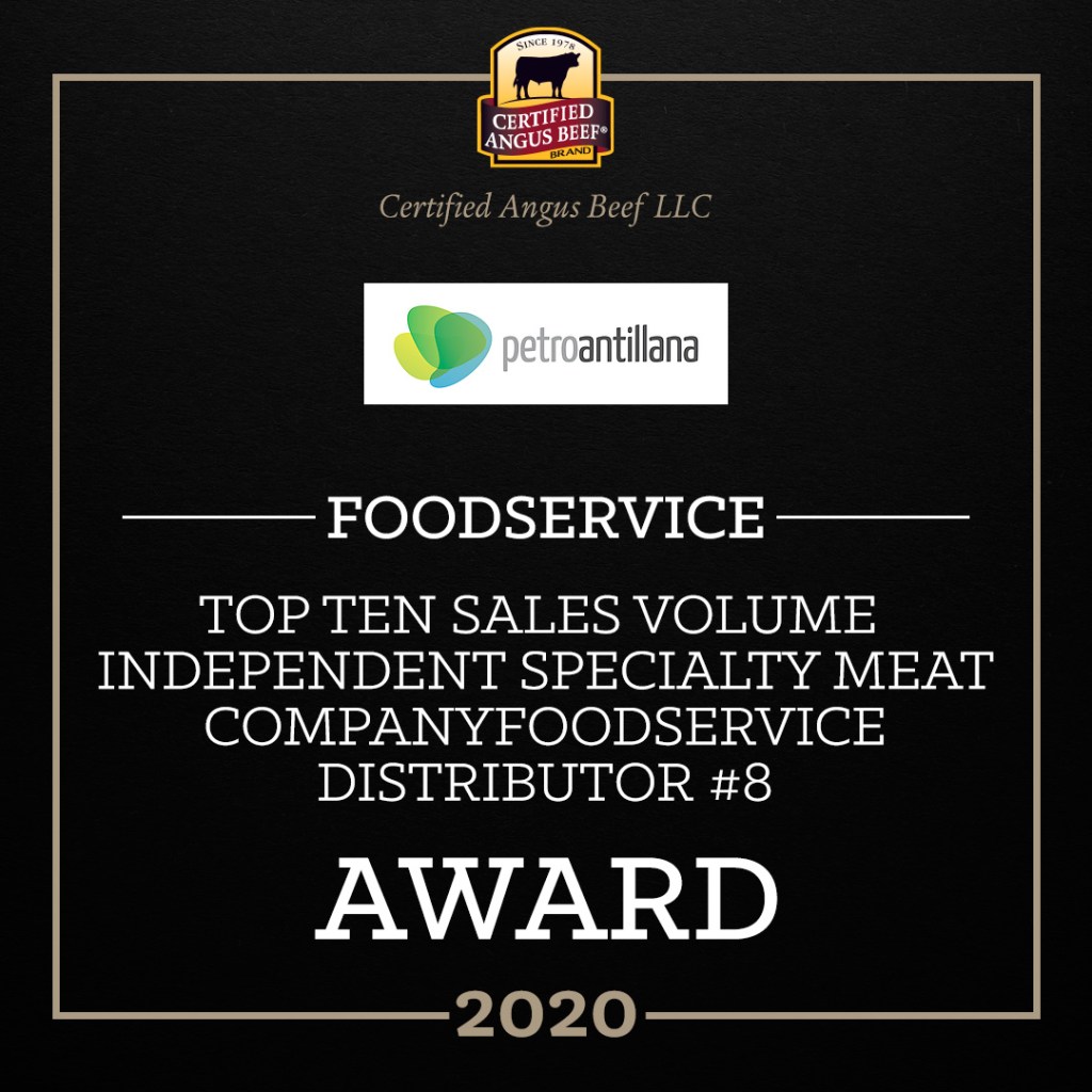 Premio distribuidor independiente Certified Angus Beef