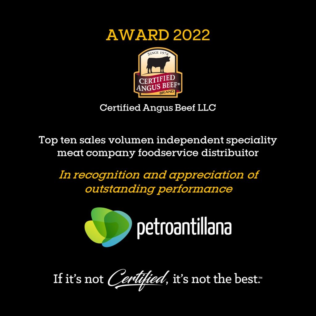 Premio distribuidor Certified Angus Beef